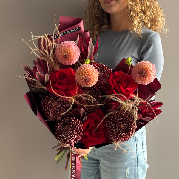 Crimson Dahlia